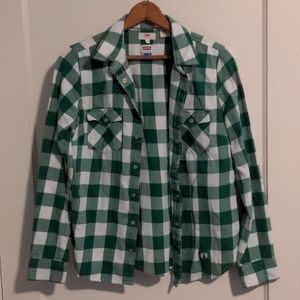 Levi's x NBA Boston Celtics women's flannel